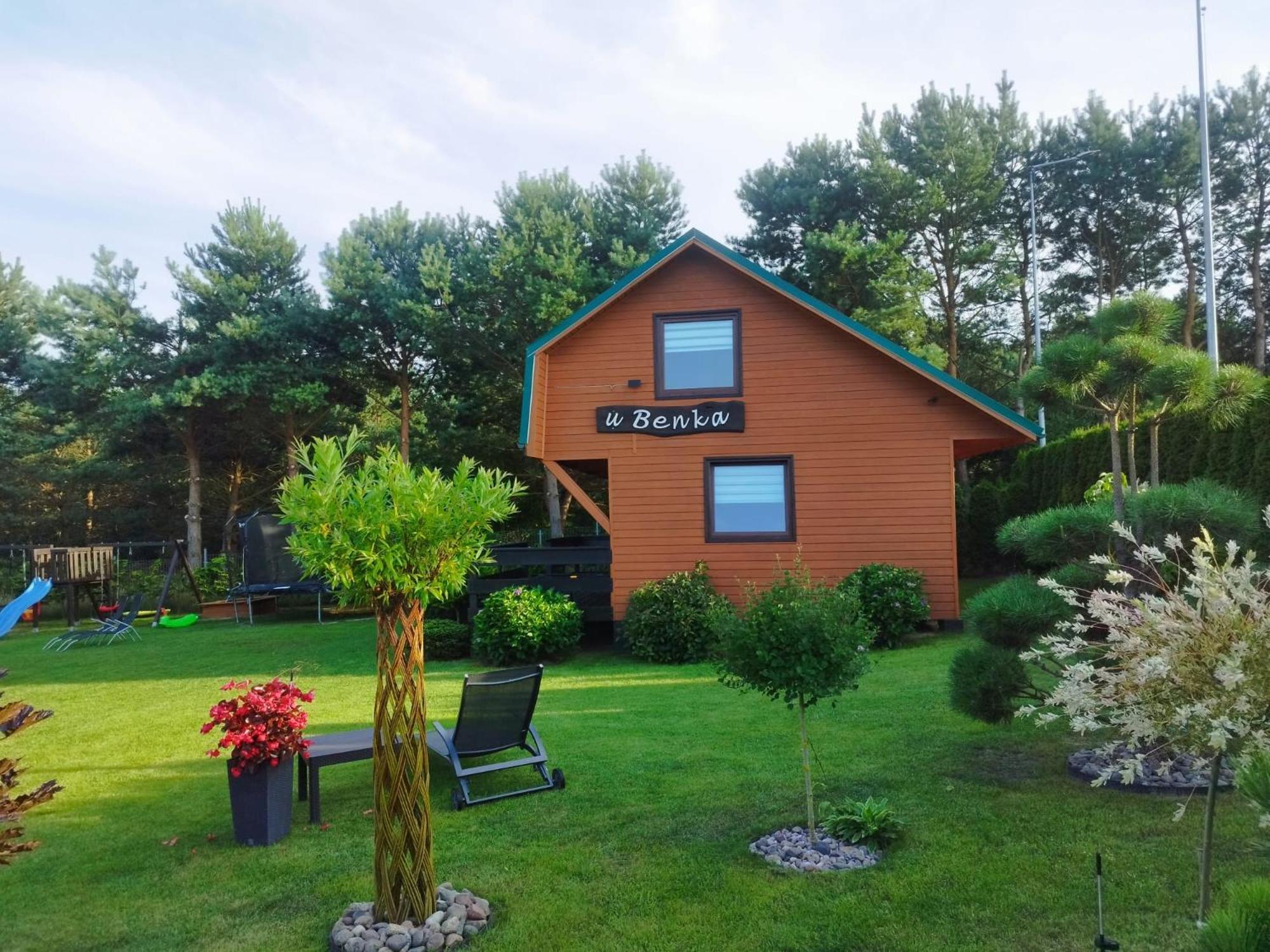 U Benka Villa Wisełka Rum bild
